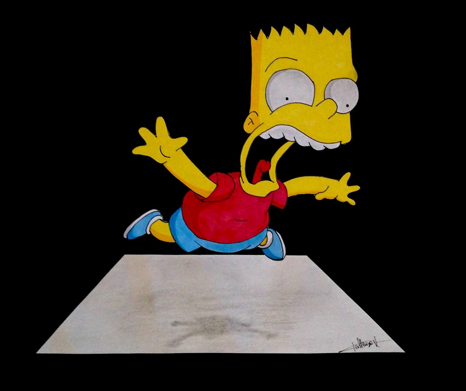 Dessin Bart Simpson de Louiz
