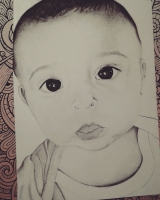 Dessin Portrait bébé de Artem