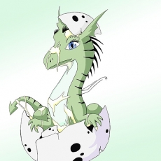 Dessin Bébé dragon de AyameYakumi
