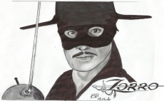 Dessin Zorro de Patoux